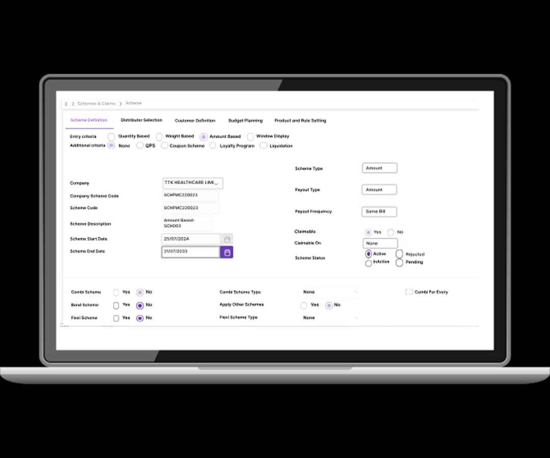 Botree Scheme Management