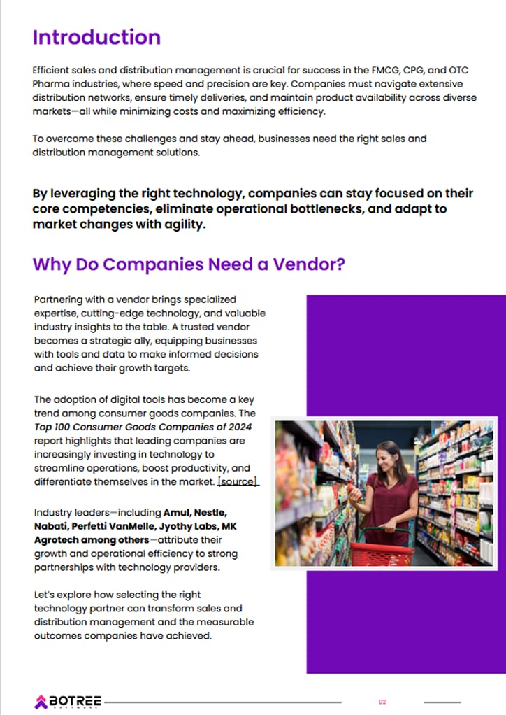 Botree Key Highlights image