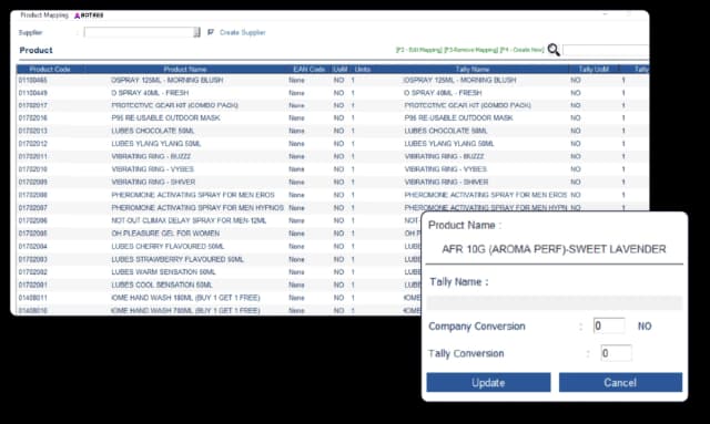 Botree Data Mapping Extraction