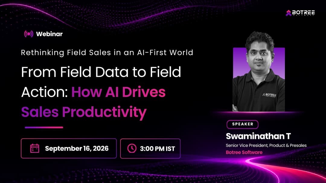 From Field Data to Field Action: How AI Drives Sales Productivity