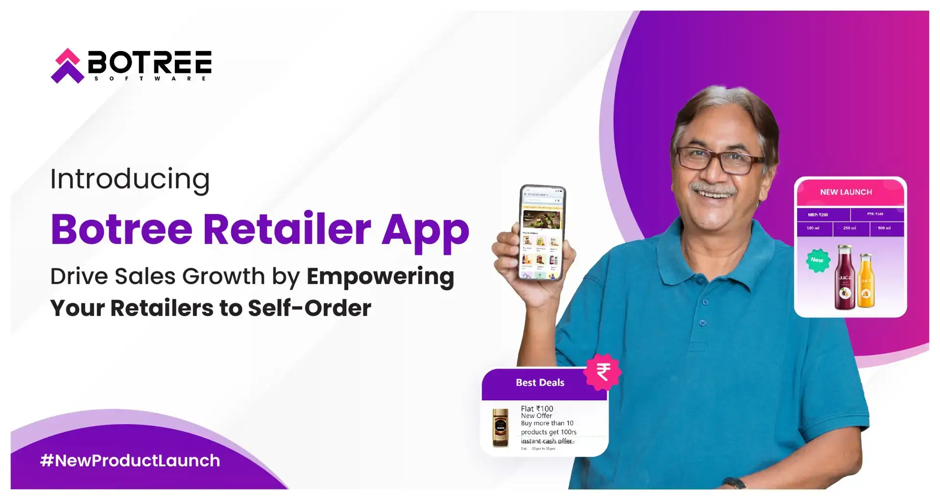 Aunnoucnement-banner For Retailer App