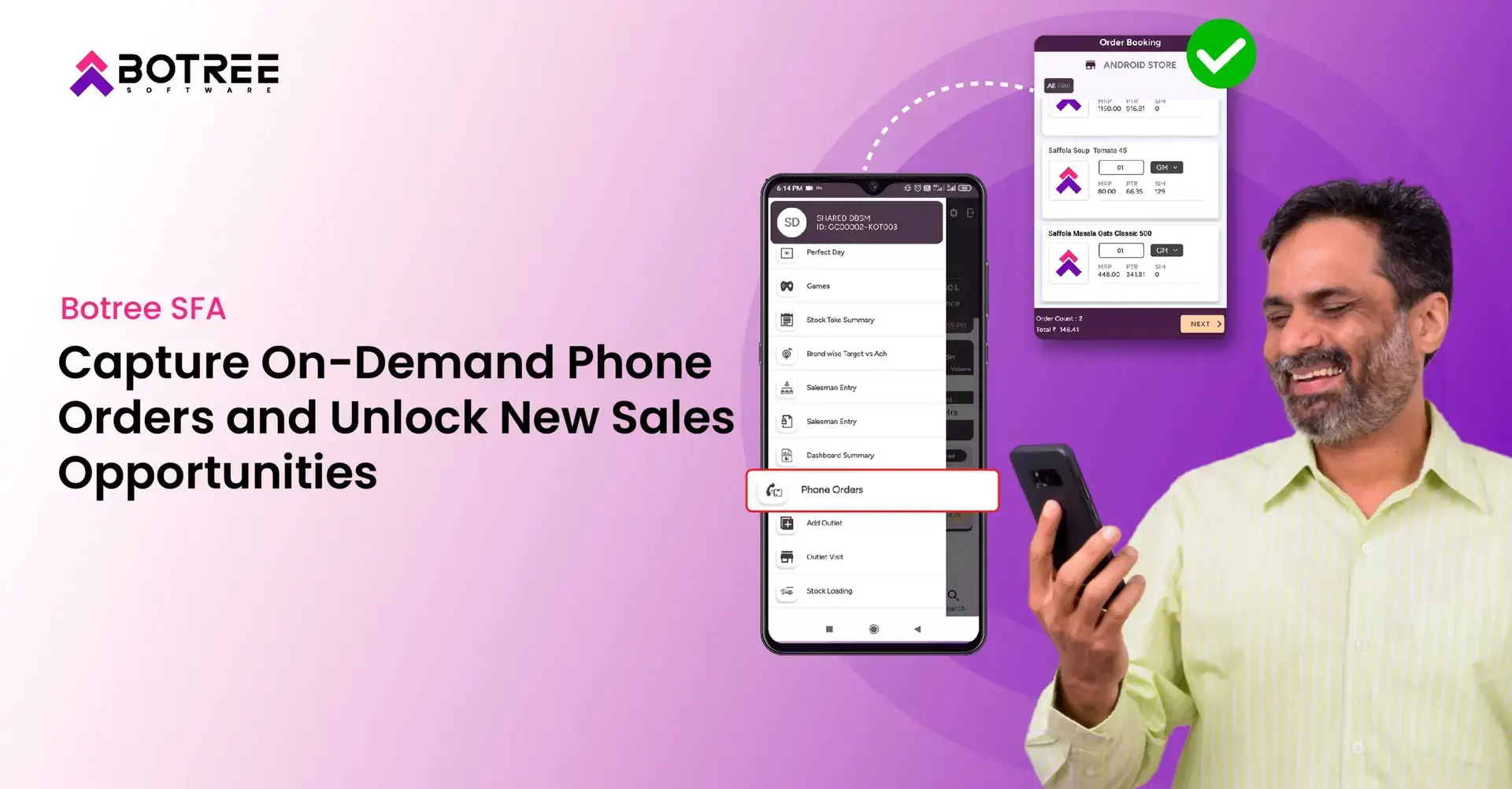Botree Feature blog banner Phone Order